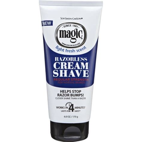 Evil magic shaving cream